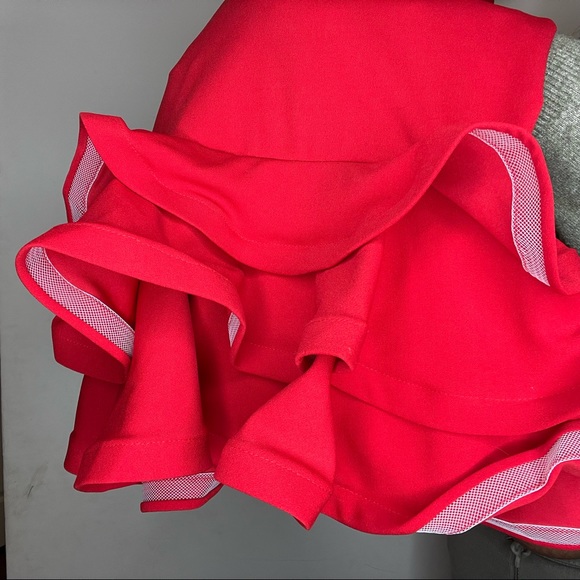 Fashion Nova Red Ruffle Dress Valentines Day dress - Picture 6 of 7